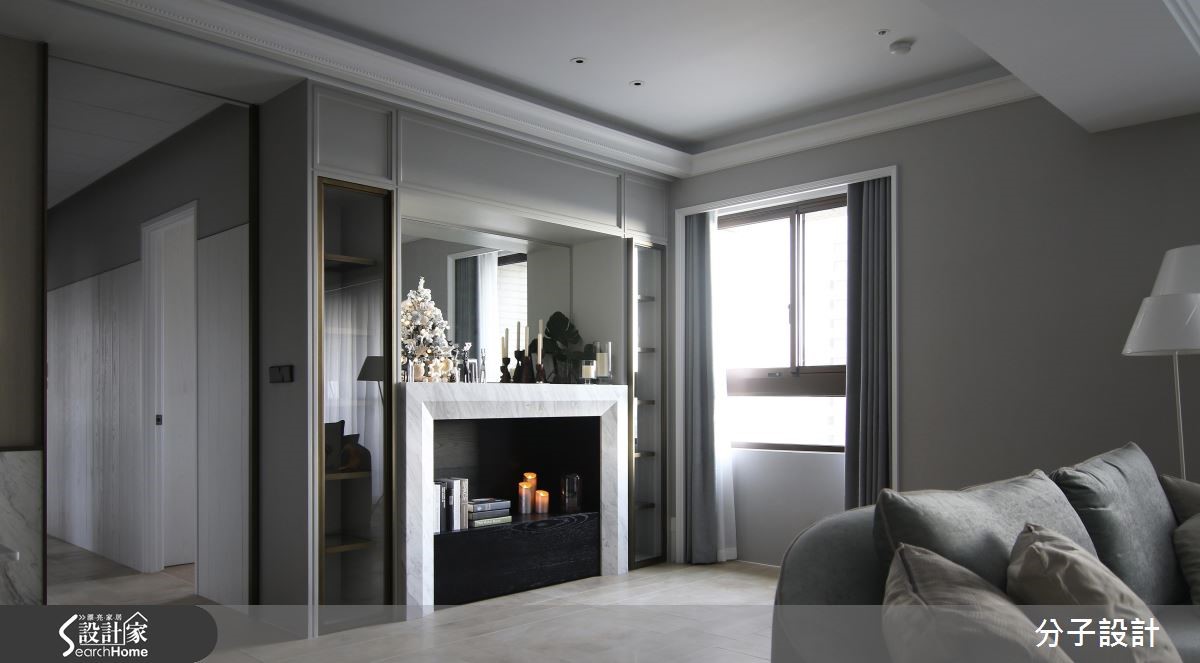 52 坪北歐風居家，設計師於公領域融入開放式規劃，並